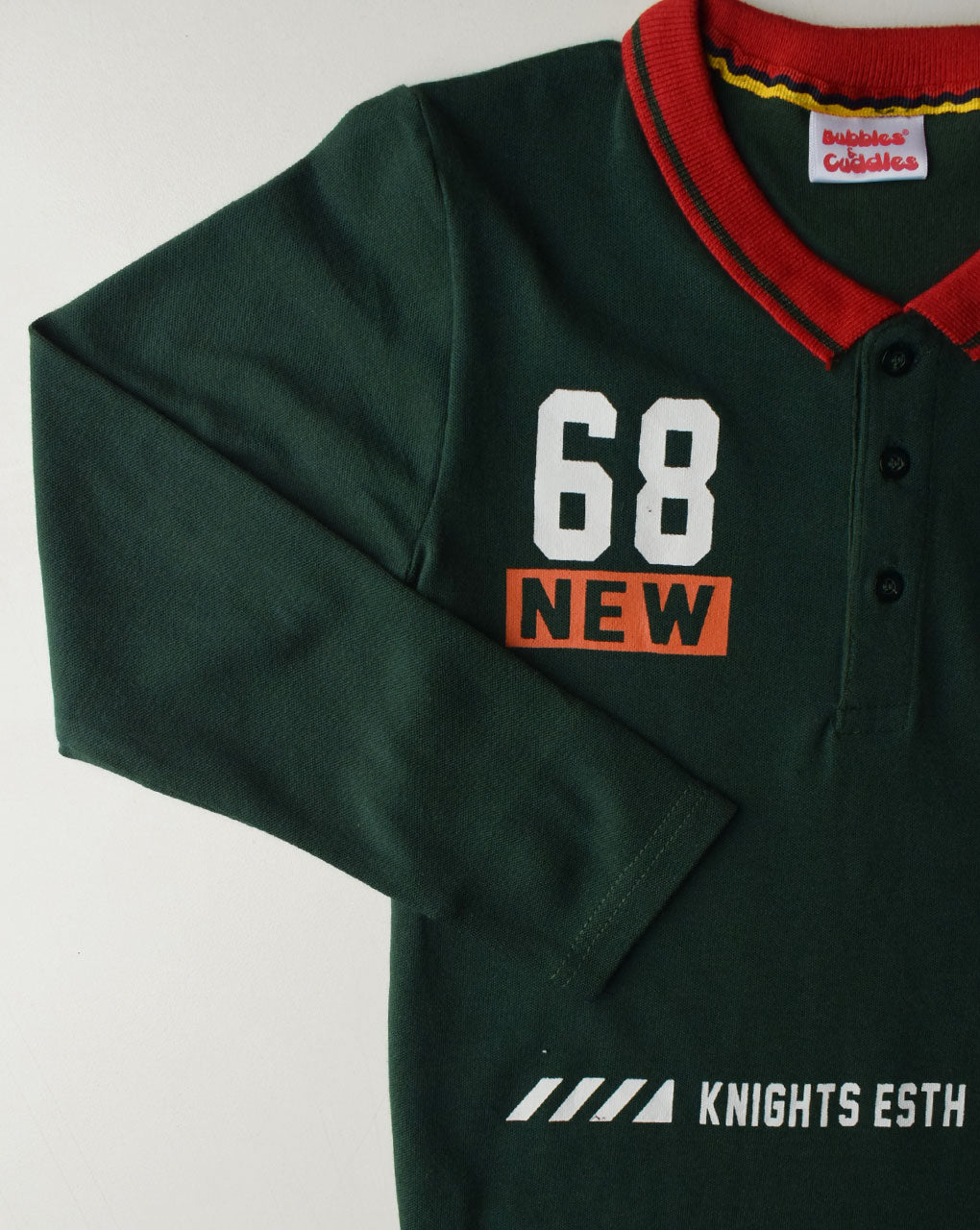 BOYS KNIGHTS T-SHIRT DARK GREEN OS00001