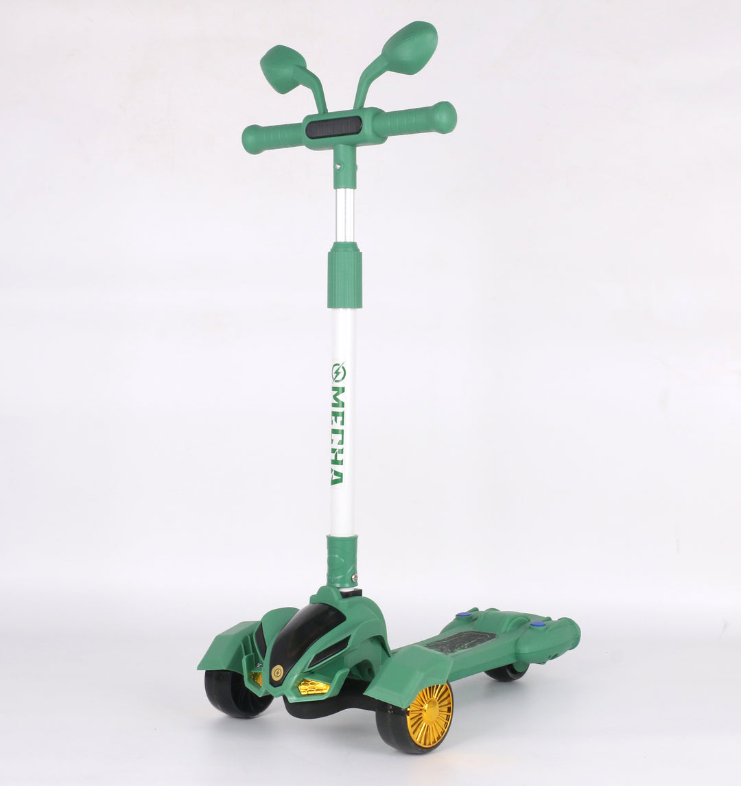 Imported Kids Ride-On Scooty with Smoke Effect, LED Lights & Music – Battery Operated Scooter
