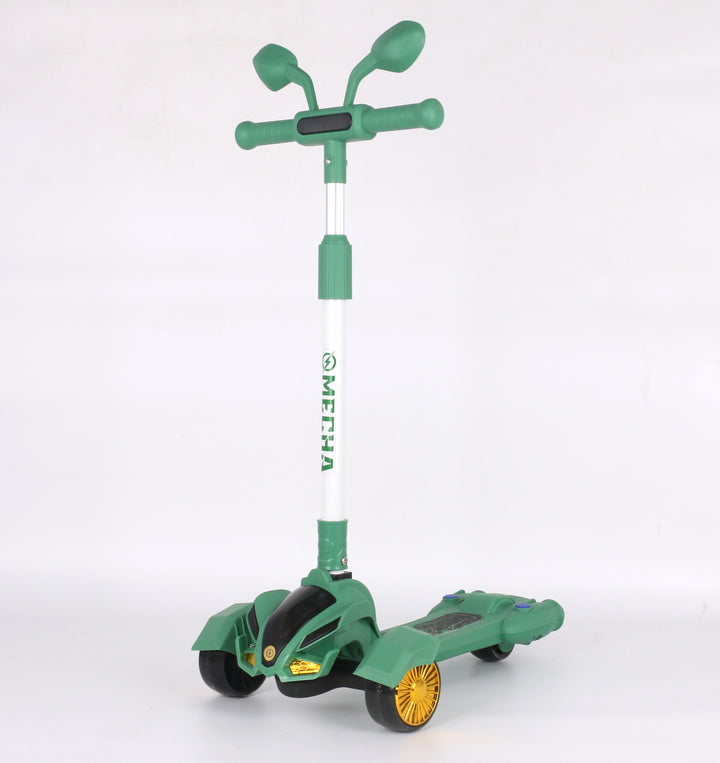 Imported Kids Ride-On Scooty with Smoke Effect, LED Lights & Music – Battery Operated Scooter