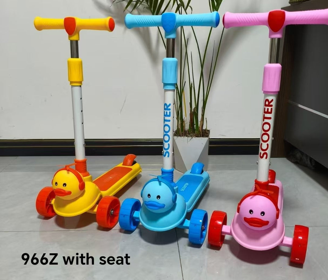 Imported Kids Ride-On Scooty – Foot Powered Push Scooter for Toddlers & Kids
