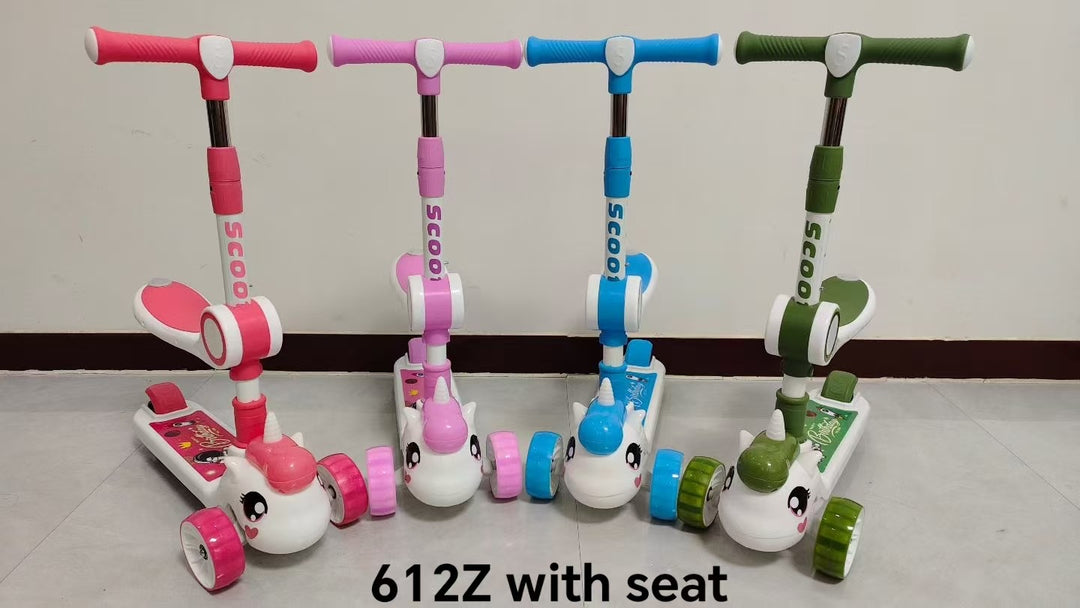 Imported Kids Ride-On Scooty – Foot Powered Push Scooter for Toddlers & Kids