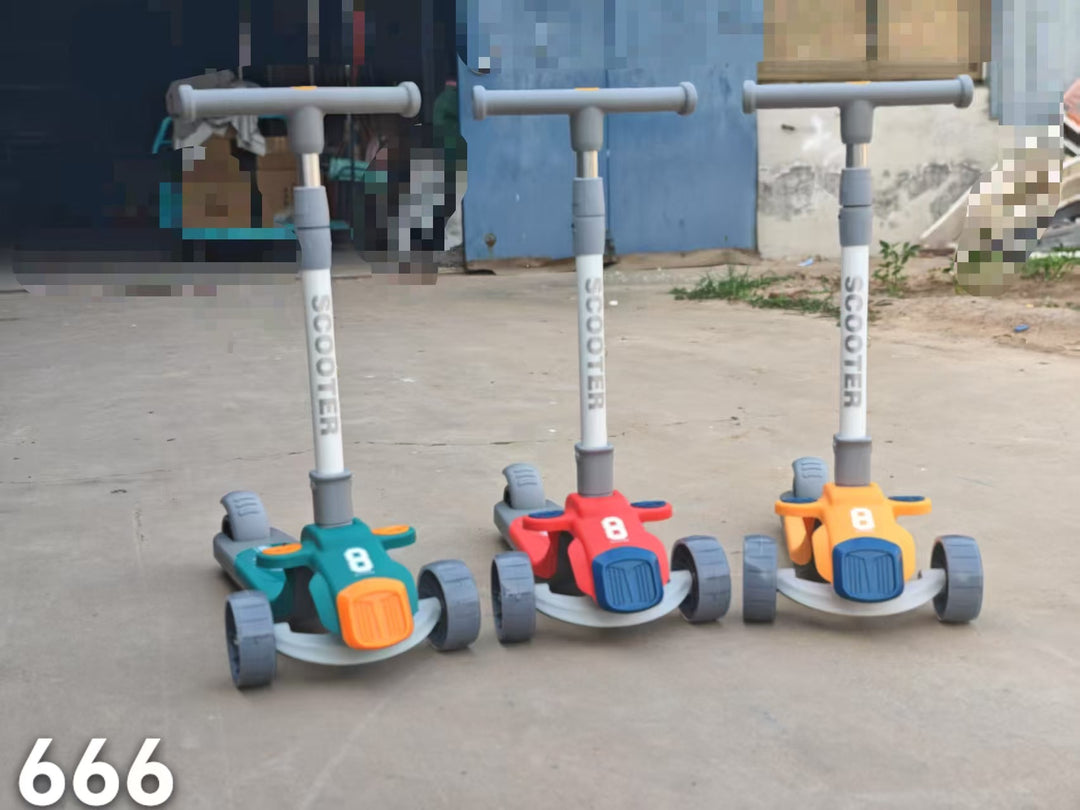 Imported Kids Ride-On Scooty – Foot Powered Push Scooter for Toddlers & Kids