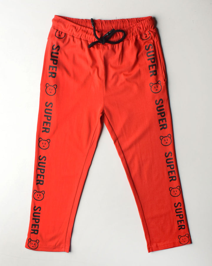 Boys Super Red Trouser OS00008