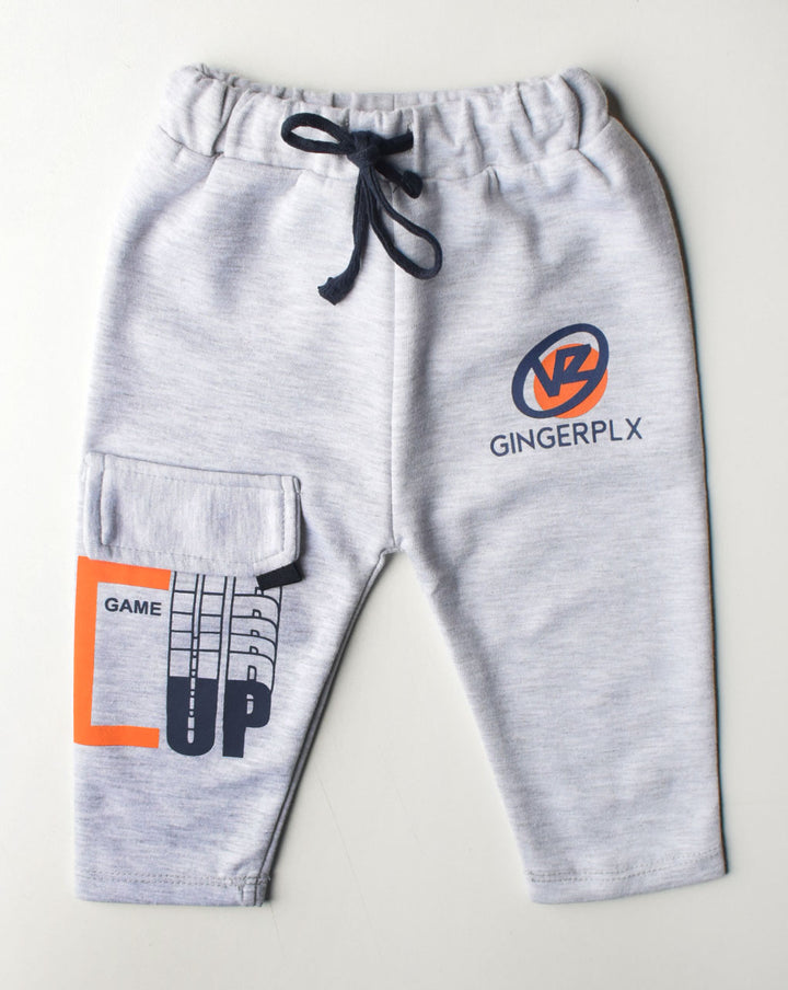 Boys Gingerplx  Trouser Gray OS00012