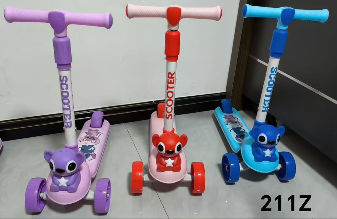 Imported Kids Ride-On Scooty – Foot Powered Push Scooter for Toddlers & Kids