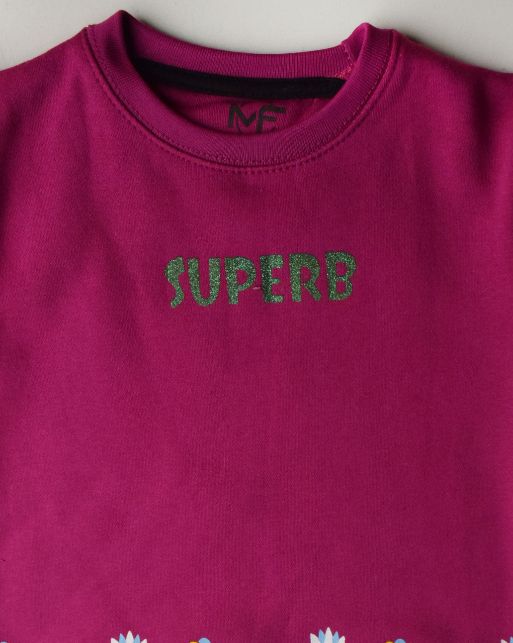 WARM GIRL SWEATSHIRT OS00029 SHOCKING PINK