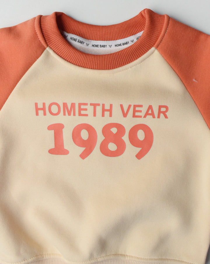 COMFORT AND WARM SWEATSHIRT OS00048 ORANGE