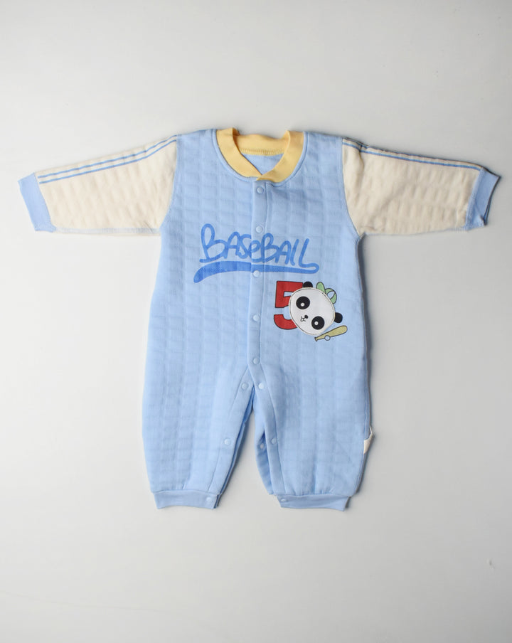 PANDA BASEBALL  ROMPER OS00066