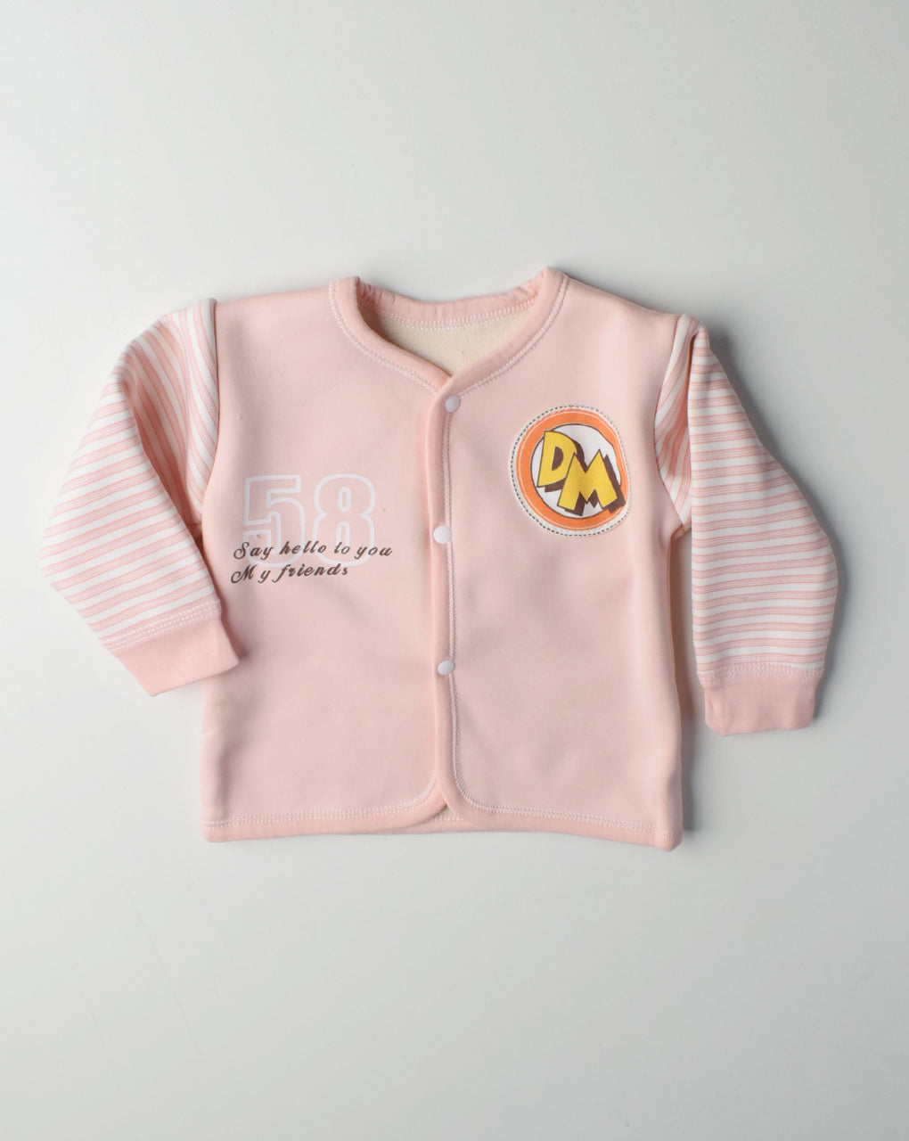 WARMY SUIT AND SET OS00067 BABY PINK