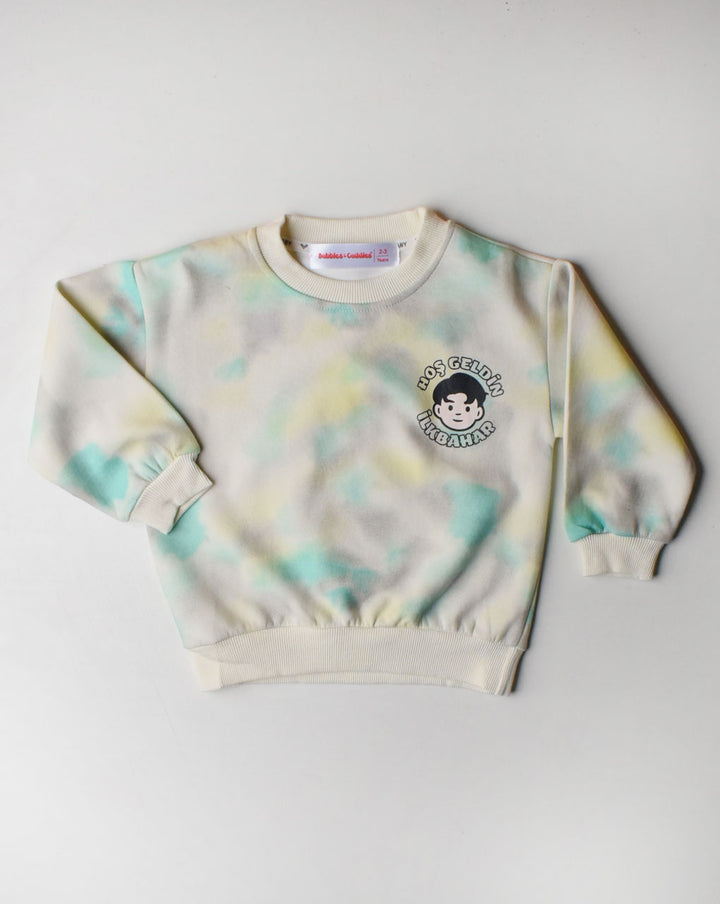 WARM SWEATSHIRT BOYS OS00047 OFF WHIITE