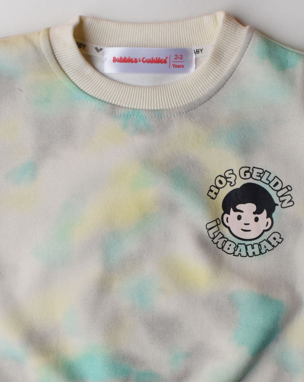 WARM SWEATSHIRT BOYS OS00047 OFF WHIITE