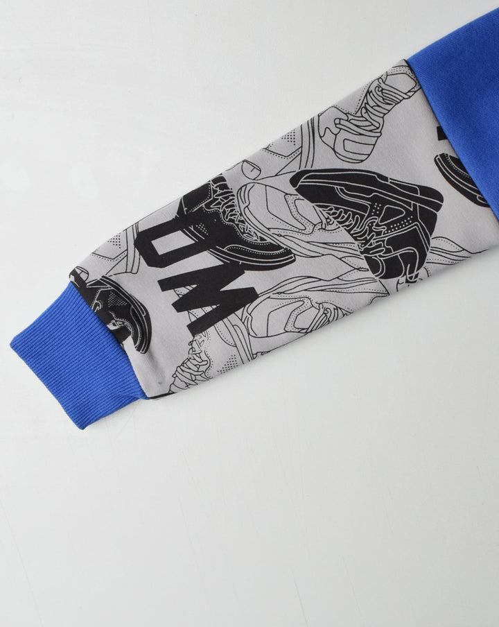 WARM SWEAT SHIRT OS00052 ROYAL BLUE