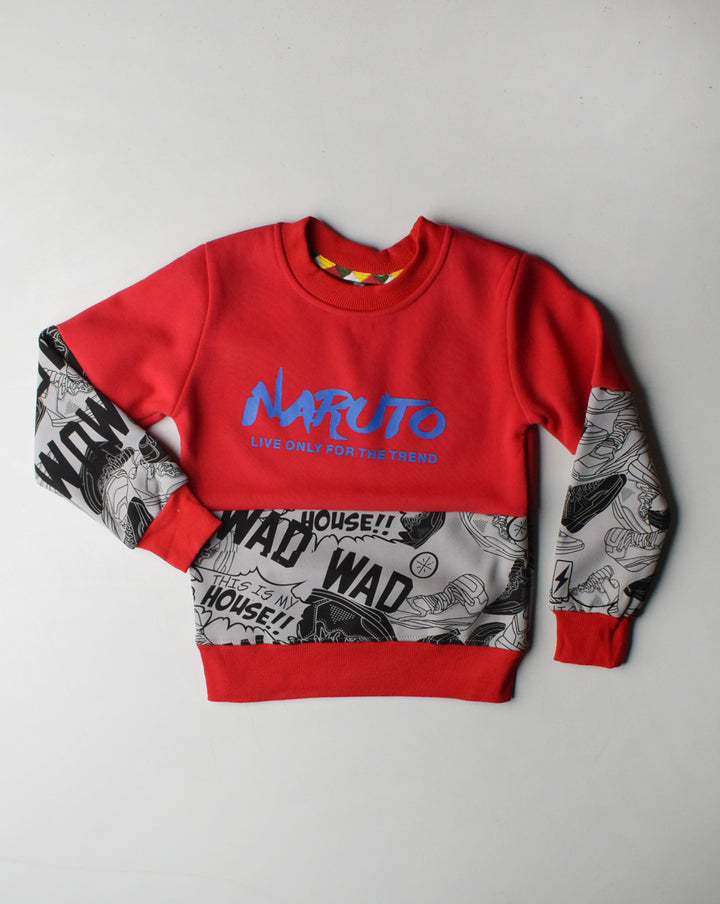 WARM SWEATSHIRT OS00052 RED