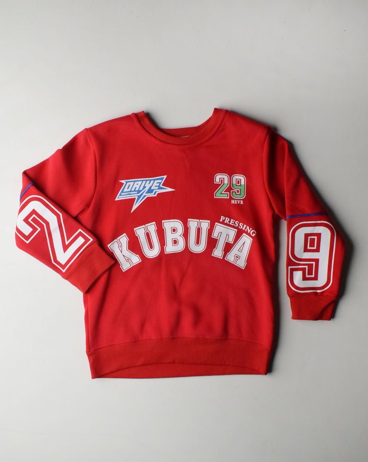 WARM SWEAT SHIRT OS00050 RED