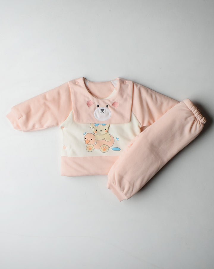 WARMY SUIT AND SET OS00063 PINK
