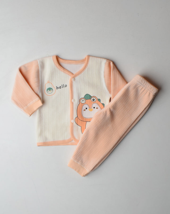 WARMY SUIT AND SET OS00062 PEACH