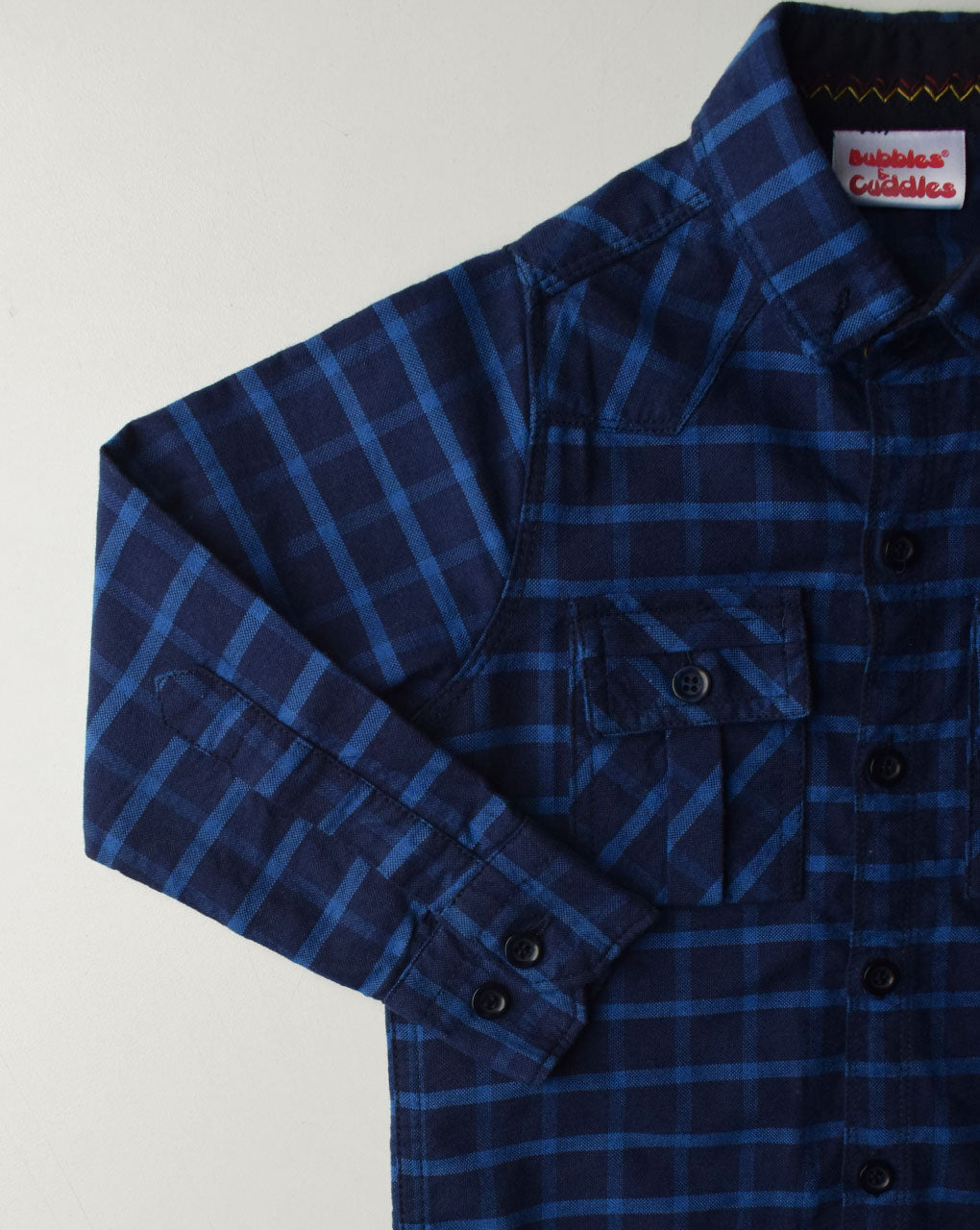 BOYS CASUAL SHIRT G000002 NAVY