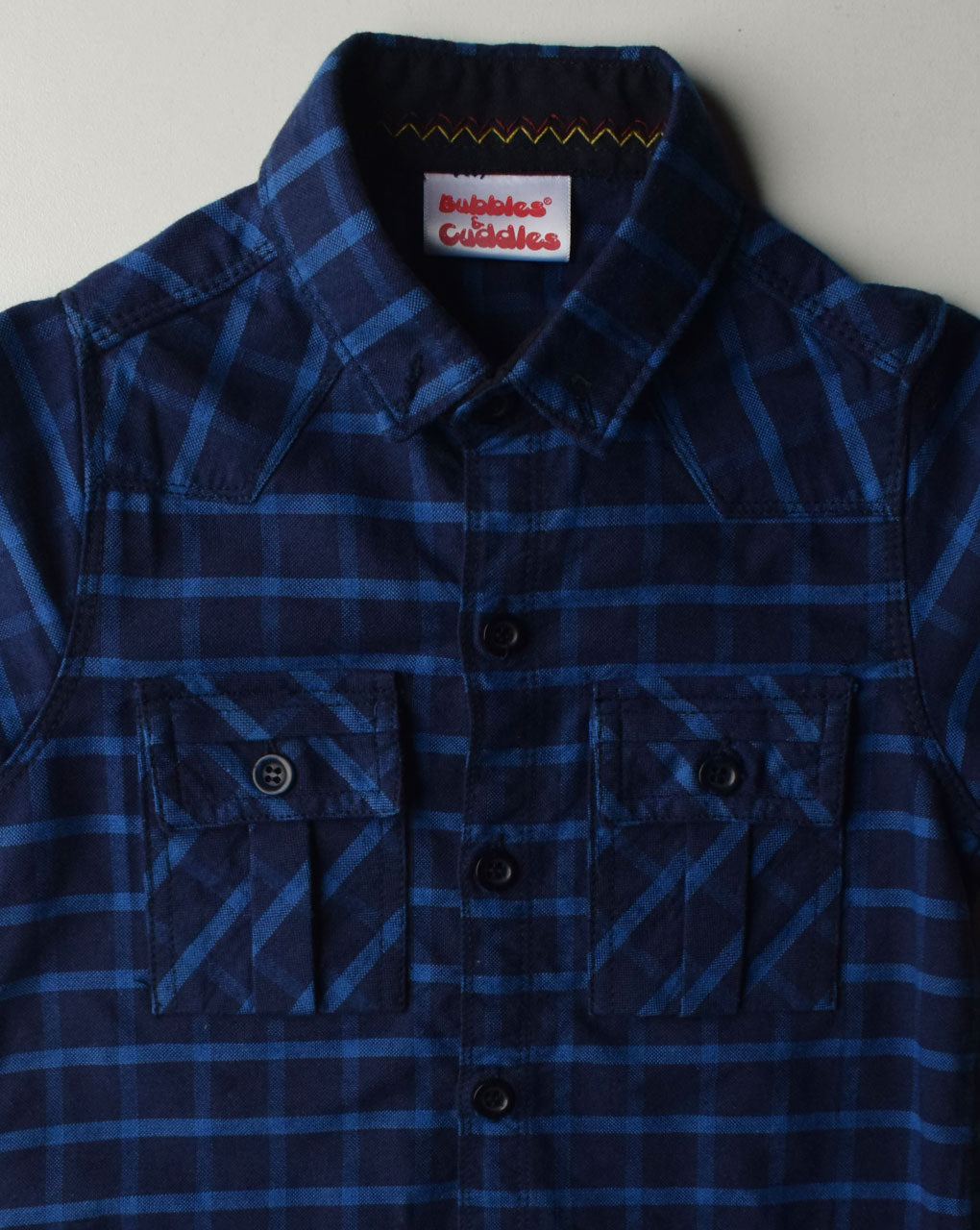 BOYS CASUAL SHIRT G000002 NAVY