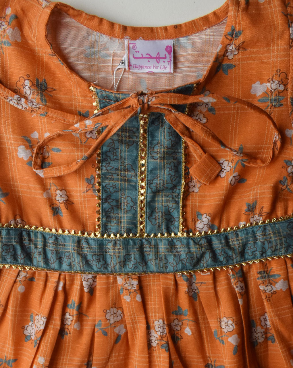 COMFORT AND WARM FROCK OS00040 ORANGE