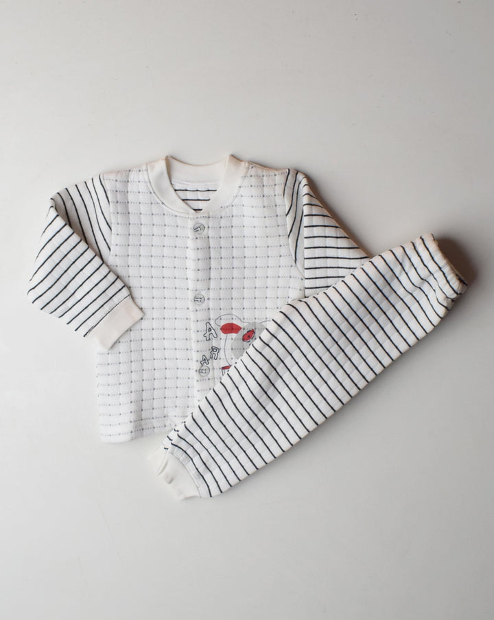 WARMY SUIT AND SET OS00064 WHITE