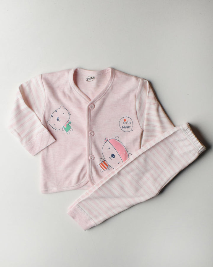 HAPPY BABY SUIT L-PINK OS00016