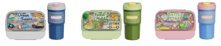 Kids Water Bottles & Lunch Boxes
