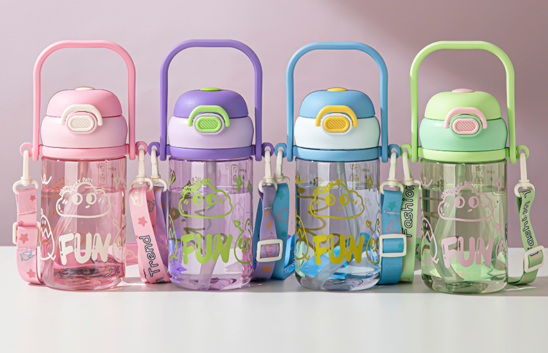Kids Cartoon Character School Water Bottle – Leakproof & Durable (Back to School Essential)