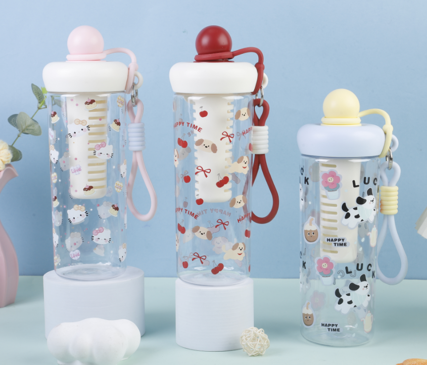 Kids Cartoon Character School Water Bottle – Leakproof & Durable (Back to School Essential)