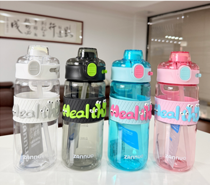 Kids Cartoon Character School Water Bottle – Leakproof & Durable (Back to School Essential)