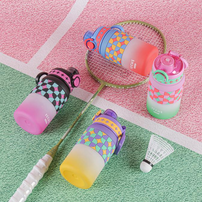 Kids Cartoon Character School Water Bottle – Leakproof & Durable (Back to School Essential)